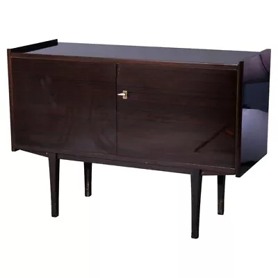 Mid Century Modern Ebonized Double Door Credenza Circa 1960 • $960