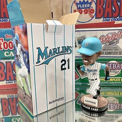 2022 MLB Florida Marlins Chuck Carr Baseball Bobblehead • $30