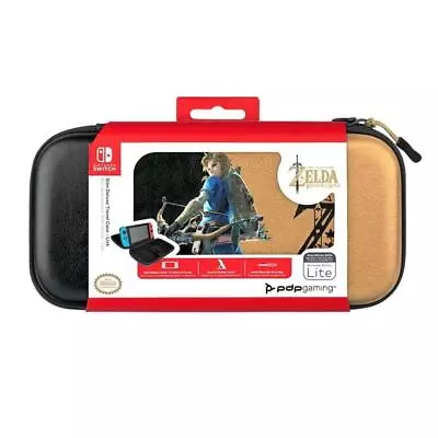 PDP Nintendo Switch Slim Breath Of The Wild Link Deluxe Travel Elite Case • $23.95