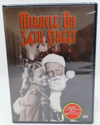 Miracle On 34th Street (DVD 1947 FS) New & Sealed! Maureen O'Hara Natalie Wood • $7.37