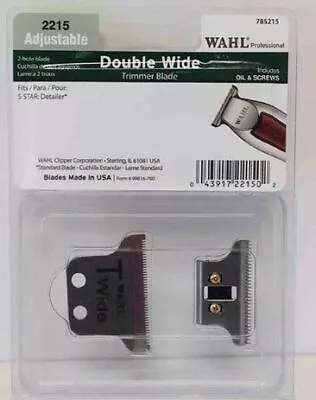 Wahl Detailer Double Wide Extra Wide Trimmer Blades • $54.95