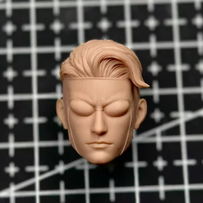 Blank 1/12 Scale Invincible Mark Grayson Head Sculpt Unpainted Fit 6  ML Figure • $15.99