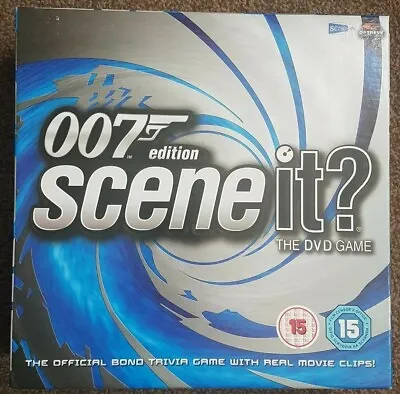 007 Edition Scene It The Dvd Board Game James Bond Trivia Game With Movie Clips  • £7.99