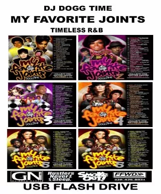 Dj Dogg Time - My Favorite Joints  (USB FLASHDRIVE) • $25