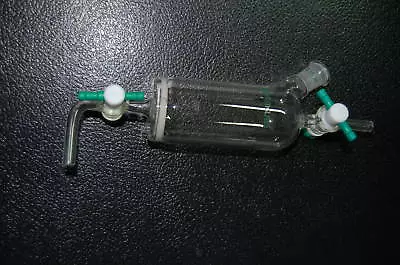 Glass Reactor Filtration Funnel Filter Vacuum Pressure Solid Phase Synthesis   • $27