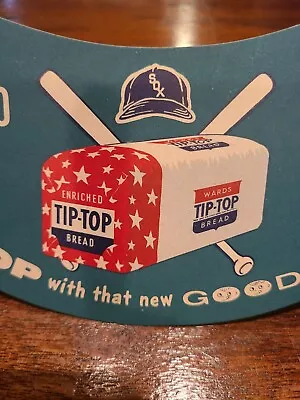 Vintage 1954 Tip-Top Bread Advertising Chicago White Sox Baseball Visor • $30