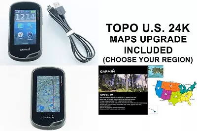 Garmin Oregon 600 GPS W/ TOPO U.S. 24K Maps High Detail Topographic Two Regions • $175