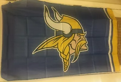 Minnesota Vikings 3x5 Foot American Banner Flag • $16.97