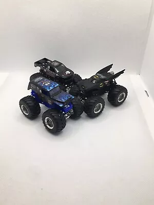 Hot Wheels Monster Jam 1:64 Lot Of 3 Loose BATMAN Son UVA Digger Metal Mulisha • $12