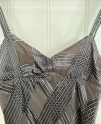 KOOKAI Size 2  (8 To 10) 100% Silk Bronze Slip Dress GC DESIGNER DESTASH! • $10