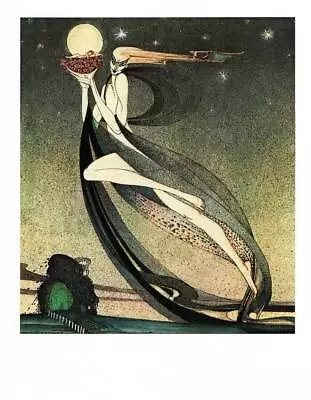 Vintage Kay Nielsen Art Deco Nouveau Print Fairy Tale 1975 Original • $13.64