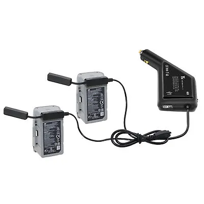 Car Charger For DJI Mavic AIR 2 Drone Battery + Remote Control Charging Hub 3in1 • $29.80