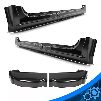 For 99-06 Chevy Silverado Sierra Pickup Rocker Panel Cab Corner Kit Extended Cab • $299.99