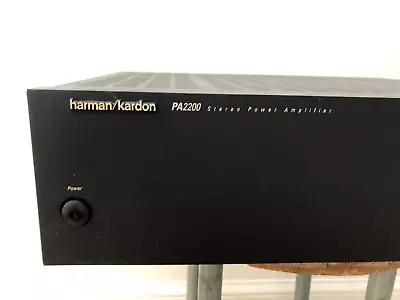 Harmon Kardon PS2200 - Vintage Power Amplifier - Parts Only As Is • $65