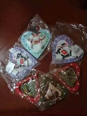 £5 • Buy Gisella Graham Christmas Hanging Heart  Decoration 