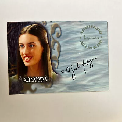 2003 Inkworks Buffy The Vampire Slayer Season 7 Sarah Hagan As Amanda Autograph • $25