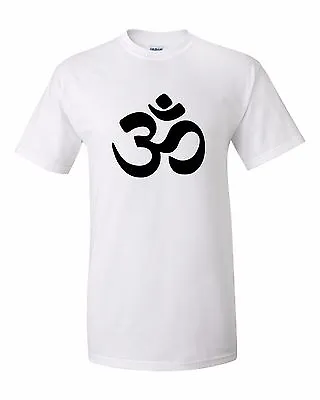 £9.99 • Buy Buddhist T-shirt Buddha Tshirt Meditation Yoga Zen Buddhism Om Symbol Hindu