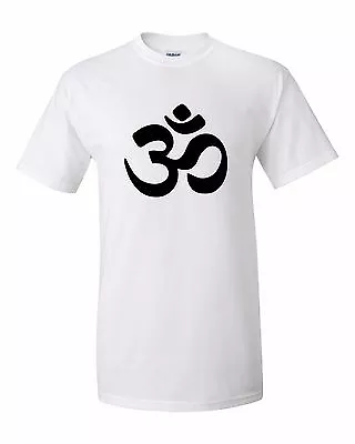 £9.99 • Buy Buddhist T-shirt Buddha Tshirt Meditation Yoga Zen Buddhism Om Symbol Hindu