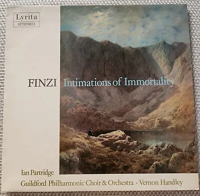LYRITA SRCS 75 Handley / Finzi - Intimations Of Immortality - TAS LISTED - Rare • £35