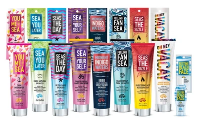 Fiesta Sun Seaside Collection Sunbed Tanning Lotion Cream ALL Bottles & Sachets • £3.99