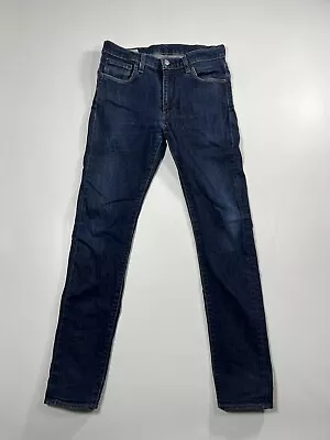 LEVI’S 519 SKINNY FIT Jeans - W33 L34 - Navy - Great Condition - Men’s • £29.99
