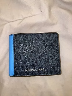 Men’s Michael Kors Wallet In Blue • $51.99