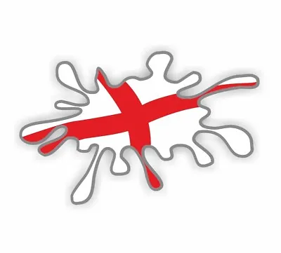 England Paint Flag Sticker 180mm X 110mm Decal Stickers Car Van Window • £3.49