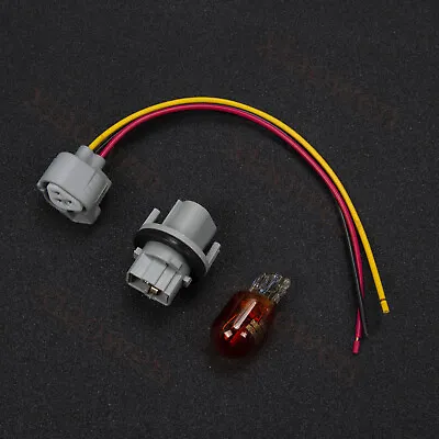 $11.89 • Buy For Nissan Altima Toyota RAV4 Headlight Turn Signal Bulb Socket Wire Harness Set