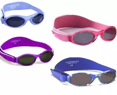 Baby Banz Adventure Child Sunglasses 0-2 Yr 100% UVA UVB Solar Protection • £14.99
