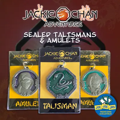 SEALED Jackie Chan Adventures Cards Talismans And Amulets J Team Demons - Pick! • £6.99