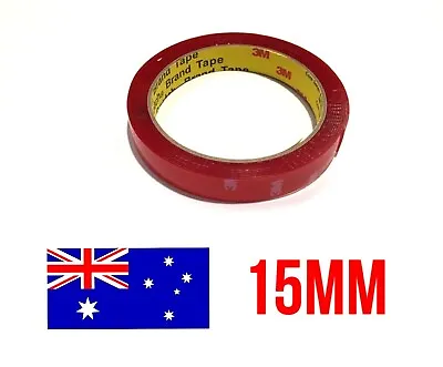 3M - 15mm - Strong Automotive Acrylic Plus Double Sided Attachment Tape Clear • $8.45