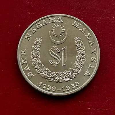£5 • Buy Malaysia, 1969, One Ringgit Coin - Negara Bank