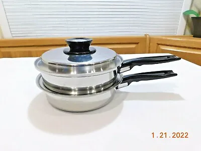 Queen's Choice Vollrath 8.5  Pan Steamer T304 Stainless Steel Waterless Cookware • $49.95