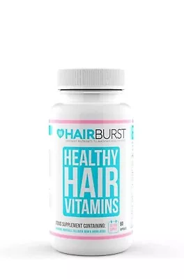 Hairburst Biotin Hair Vitamins-Hair Growth Supplement  60 Caps • £9.99