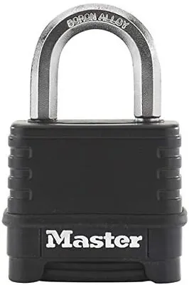 MASTER LOCK Heavy Duty Padlock Combination Zinc Outdoor M178EURD Best Used For • £29.93