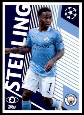 Topps Champions League (2020-2021) Sterling (One To Watch) Manchester City #MCI2 • £1