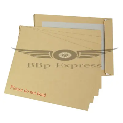 Please Do Not Bend Manilla Hard Card Board Backed Envelopes A3 A4 A5 A6 C3 C4 C5 • £1.25