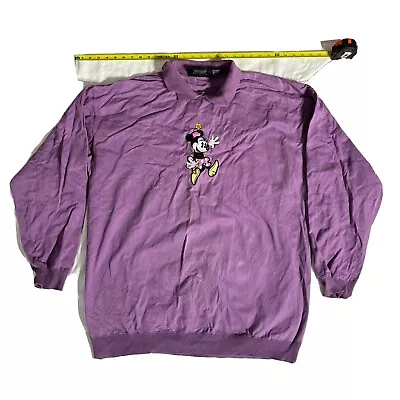 Disney Vintage Minnie Mouse Character Sweatshirt L/XL Old Tag • $38