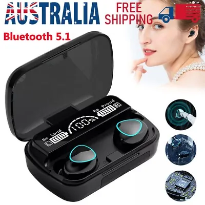 $15.97 • Buy TWS Bluetooth 5.1 Wireless Earbuds Waterproof LED Display Earphones 2023 NEW AU