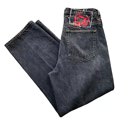 VTG DNM Attitude 38x34 Wide Leg Baggy Hip Hop Skater Y2K Jeans JNCO Style • $44.97