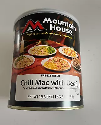 Mountain House Chili Mac With Beef #10 Can - Retail $52 - Expires Jan 2039 • $24.99