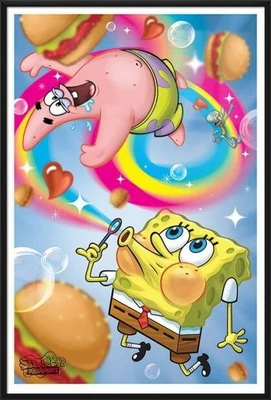 £17.94 • Buy 92683 SPONGEBOB SQUAREPANTS TV RAINBOW Wall Print Poster UK