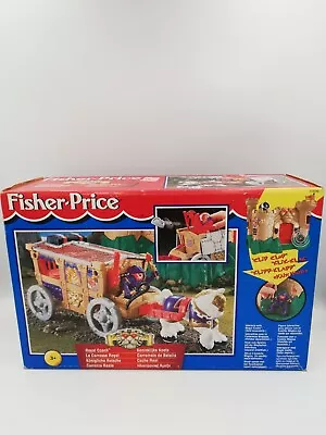 Fisher-Price Great Adventures Castle Royal Coach #72899 - HTF 1999 New • $59.99