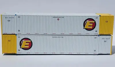 Jacksonville Terminal JTC N Scale ~ ESTES Set #2 53' High Cube Container ~537074 • $28.97