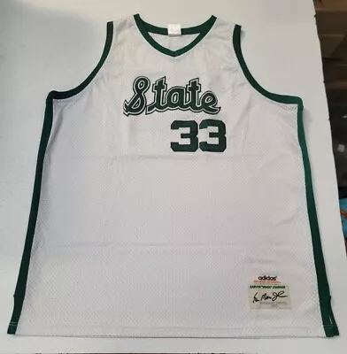 VINTAGE MAGIC JOHNSON MICHIGAN STATE AUTHENTIC 1979 SIGNATURE SERIES NCAA Jersey • $89.99