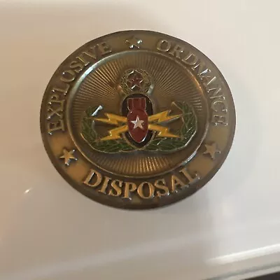 Limited EOD Explosive Ordnance Disposal Challenge Coin RARE Mint • $9.90