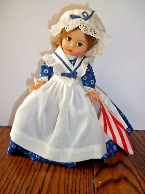 Madame Alexander Doll BETSY ROSS Miniature Showcase Box 8  VTG • $15