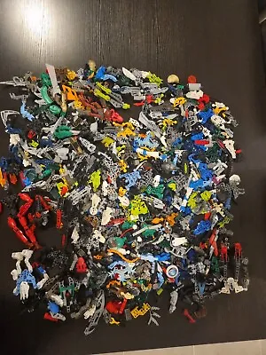 Lego Bionicle 3kg Bulk Lot Good Peices Phantoka Bohrok Toa  • $269