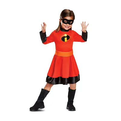Licensed Pixar Incredibles Violet Classic Movie Character Costume Toddler Girls • $17.32