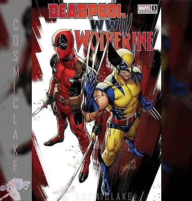 Deadpool Wolverine Wwiii #1 J Scott Campbell Seige Variant Ltd 3000 Presale 5/1☪ • $69.95